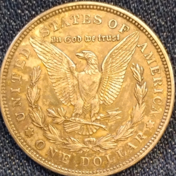 π²1921 P Morgan Silver Dollar,π₯ DDO, DDR, Multiple Die Cracks, Many Vamsπ - Picture 9 of 16